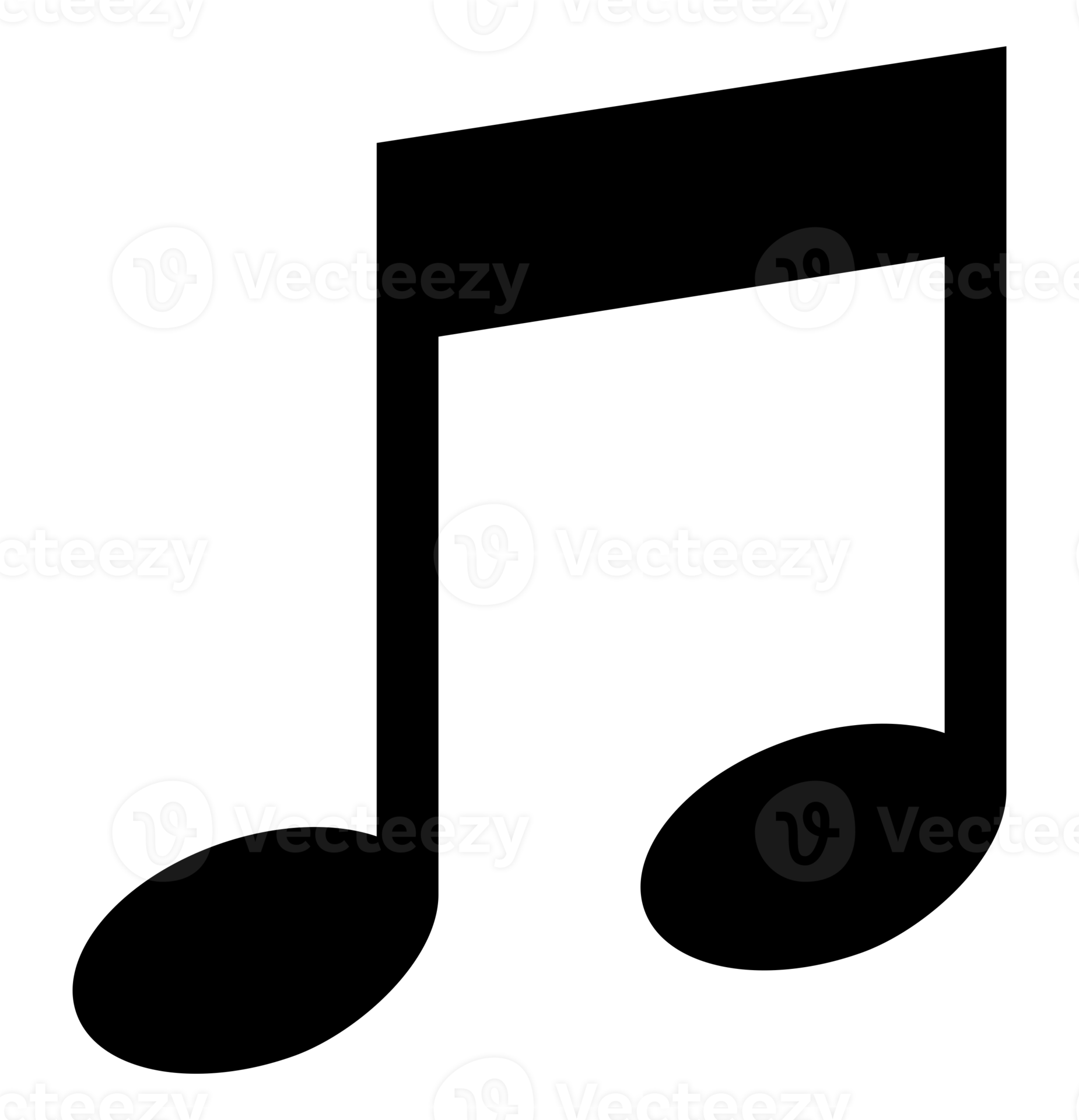 Music Notation Illustration for Icon, Symbol, Art Illustration, Apps