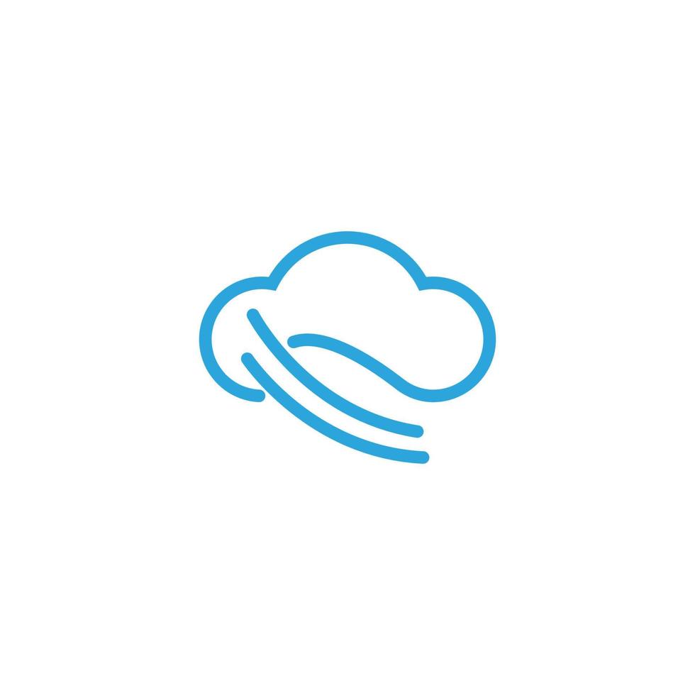 Cloud template vector