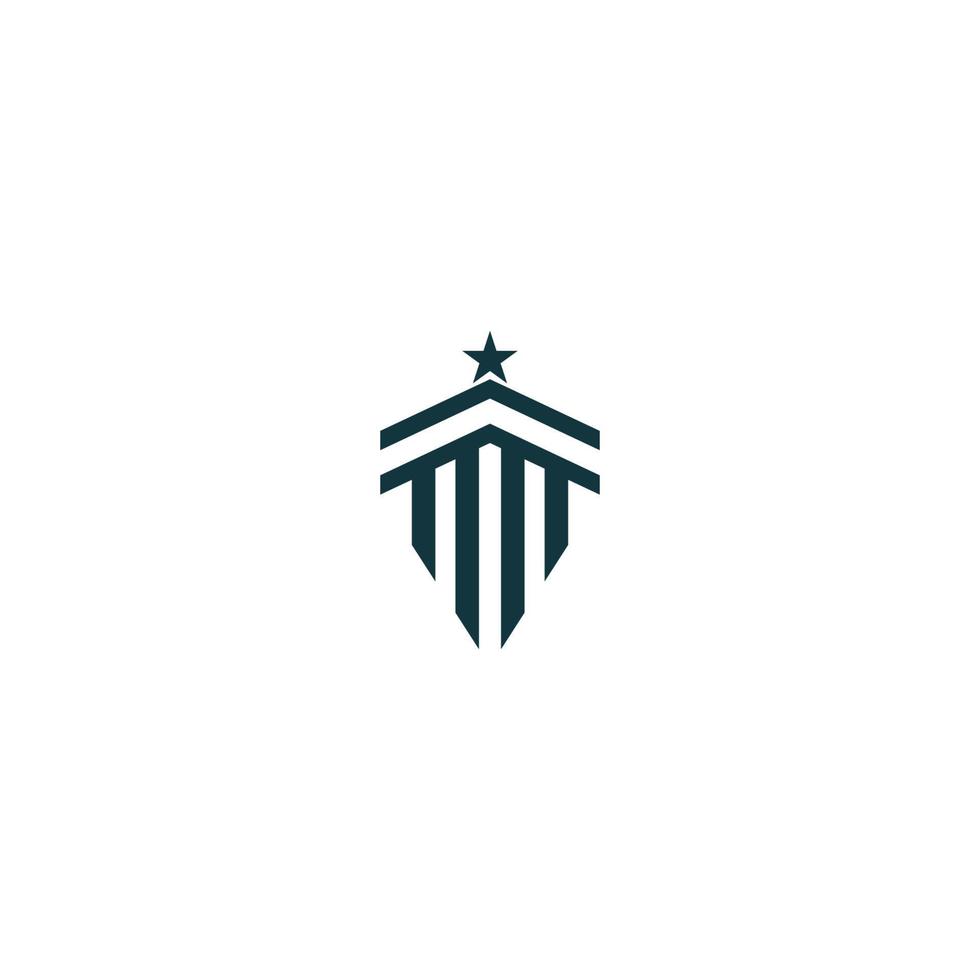 Column icon Template vector illustration