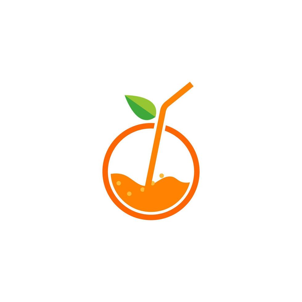 ilustración de icono de vector de diseño naranja