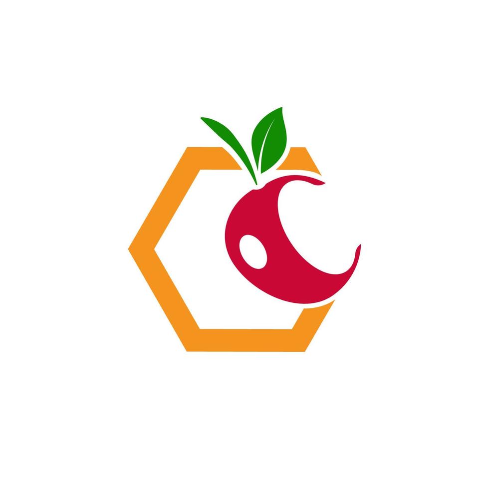Cherry Icon vector Illustration