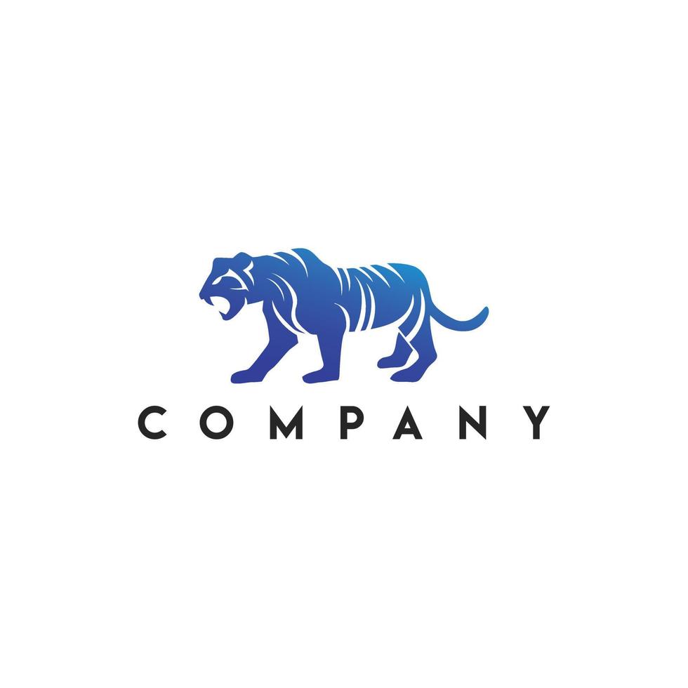 logotipo de garra de tigre, logotipo de tigre, logotipo de animal salvaje vector