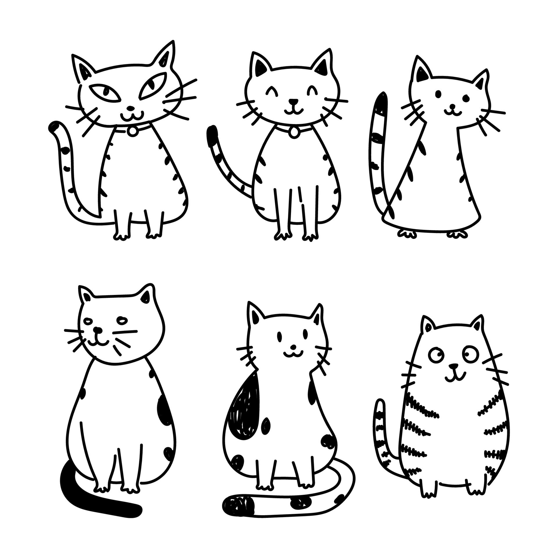 Cat Black And White Clipart black-cat-in-a-stained-glass-window-by-tara-sparks-50-50cm-approx