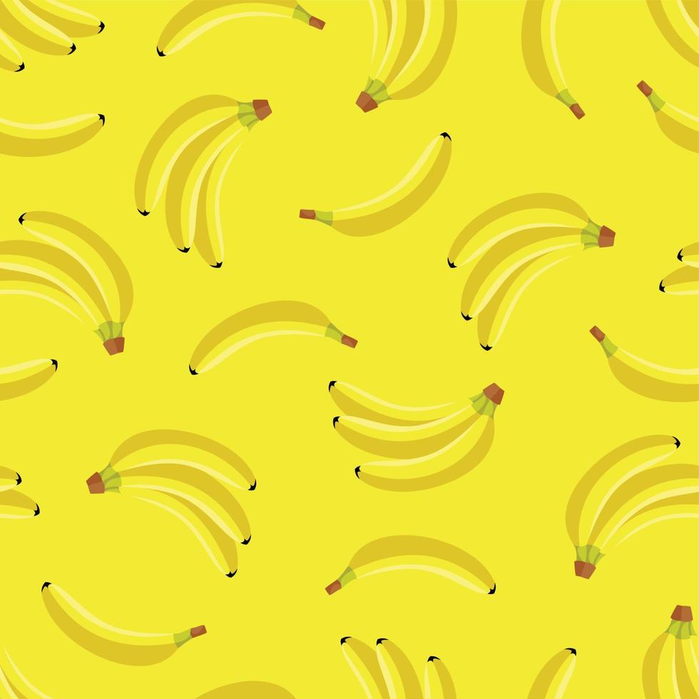 Banana Fruit seamless pattern background vector