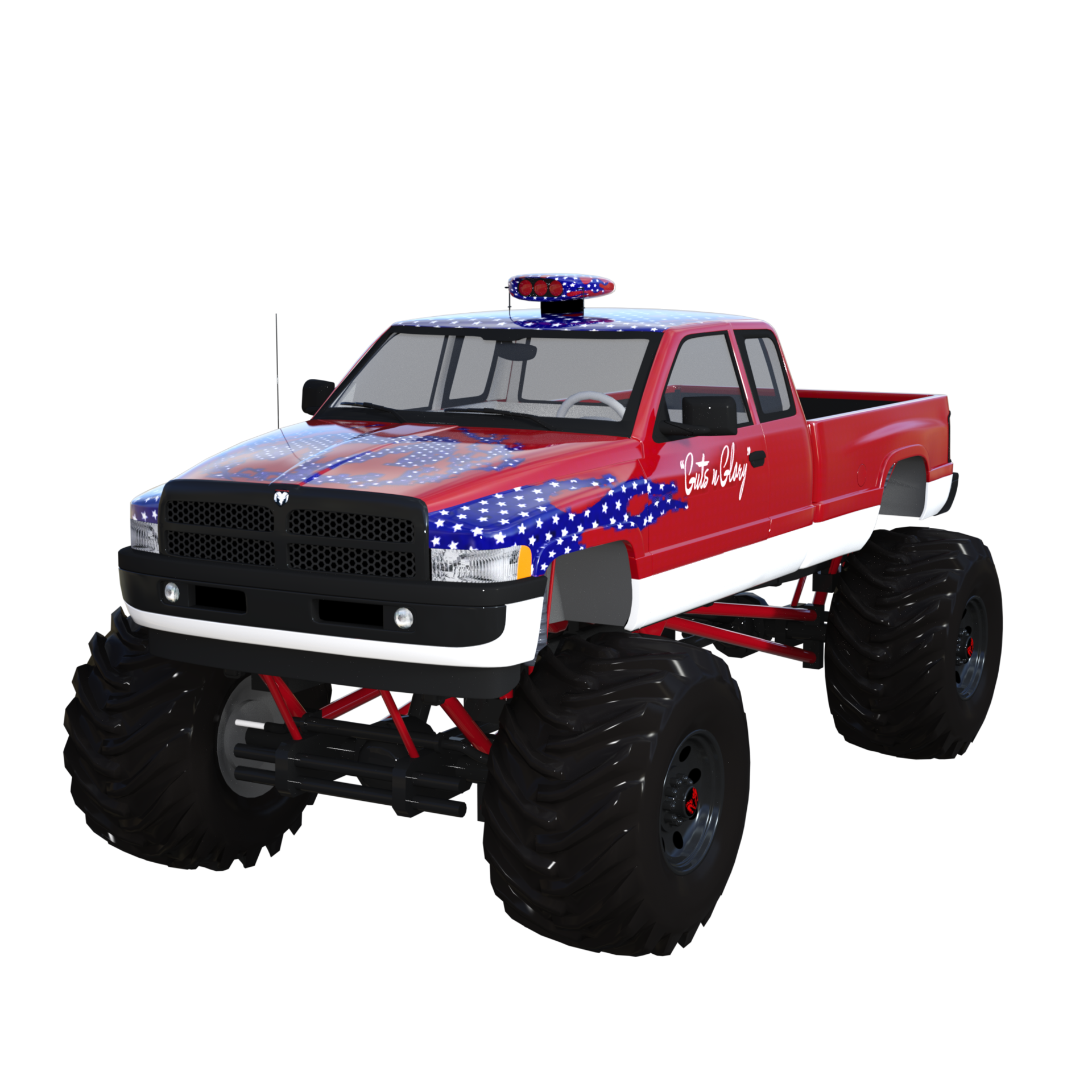 pick-up-car-3d-rendering-13210280-png