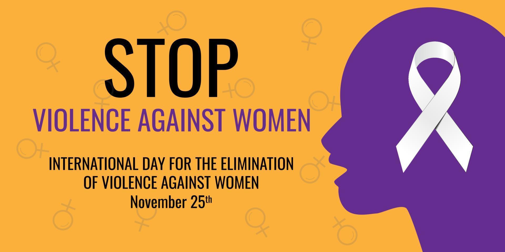 International Day for the Elimination of Violence Against Women Vector Formats  EPS