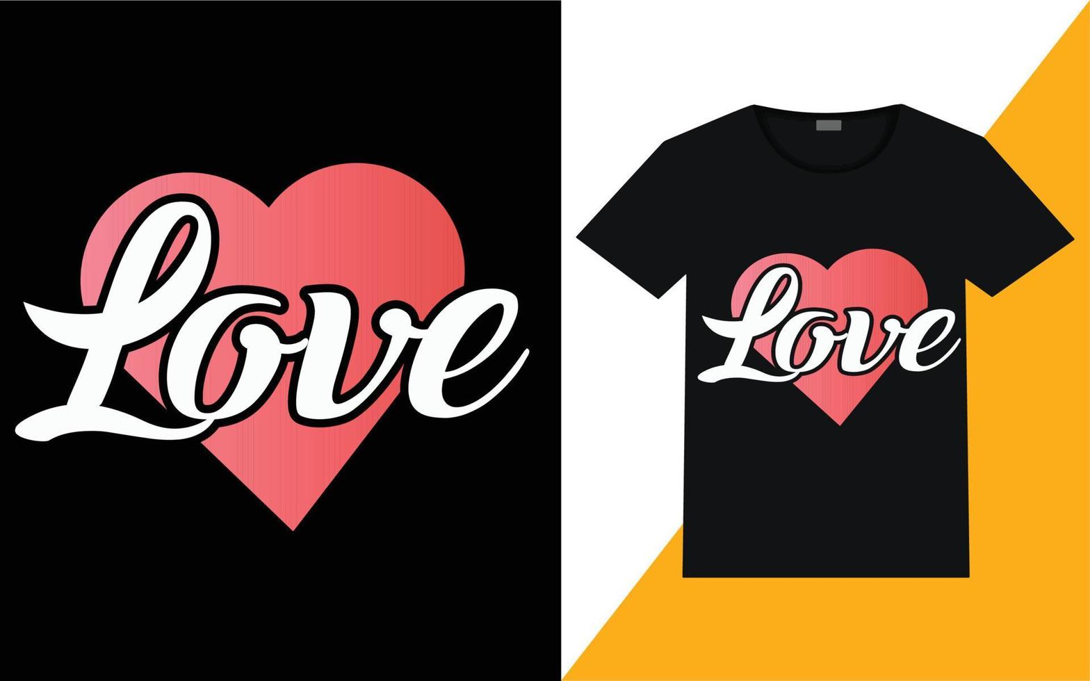 valentine day t-shirt design vector