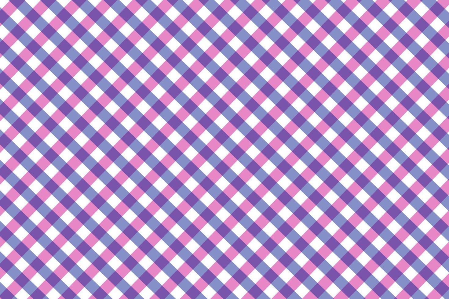 Gingham checkered Pattern Background Design vector