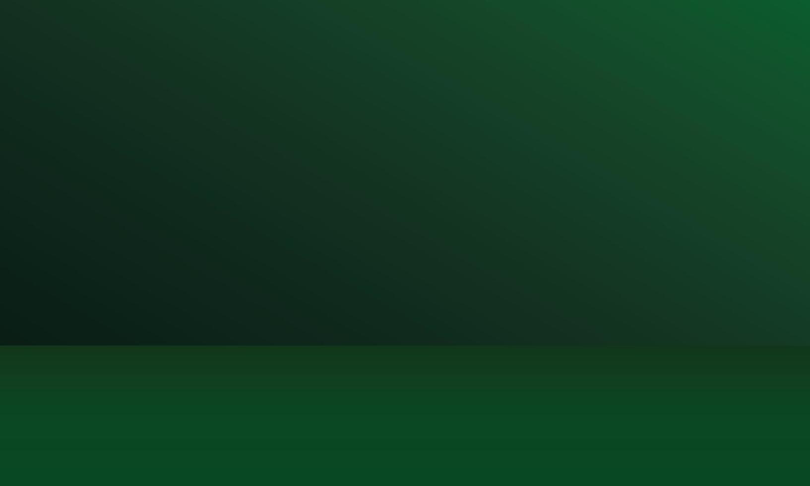 Minimal 3d background. Dynamic shapes composition. Vector illustration 3D green background
