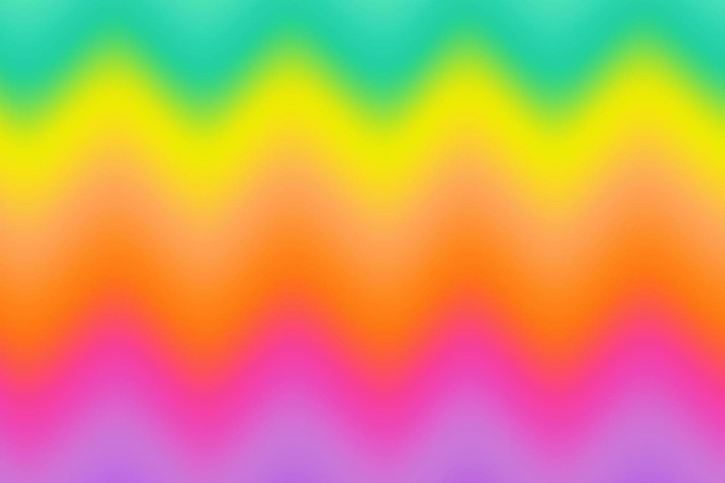 Rainbow wavy background. Striped multicolor gradient pattern. Vector bright banner.