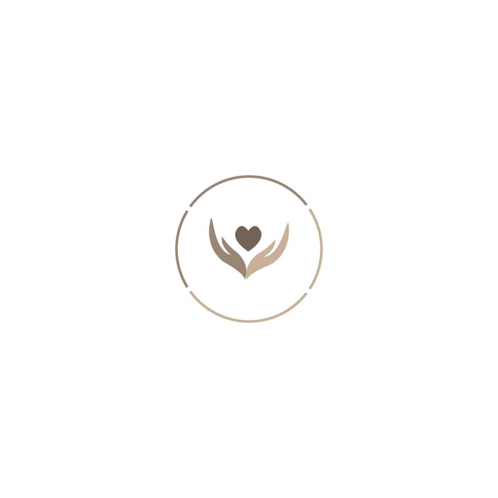 hand charity togetherness icon image illustration vector design