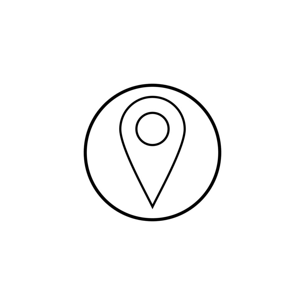location plan location icon image illustration vector design