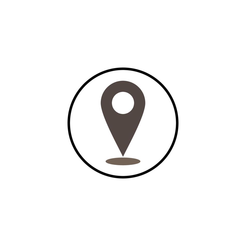 location plan location icon image illustration vector design