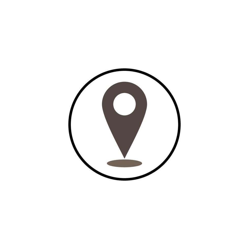 location plan location icon image illustration vector design