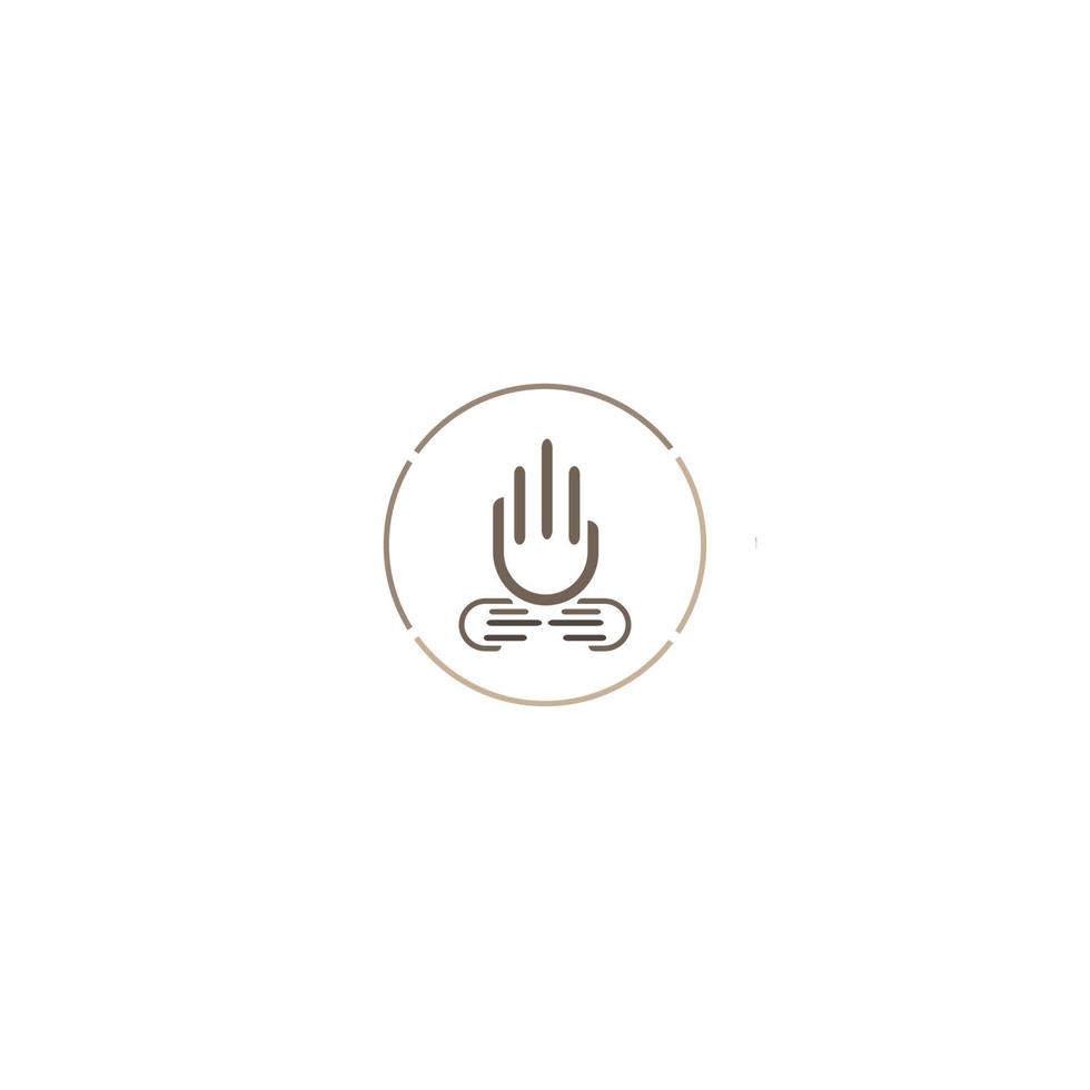 hand charity togetherness icon image illustration vector design