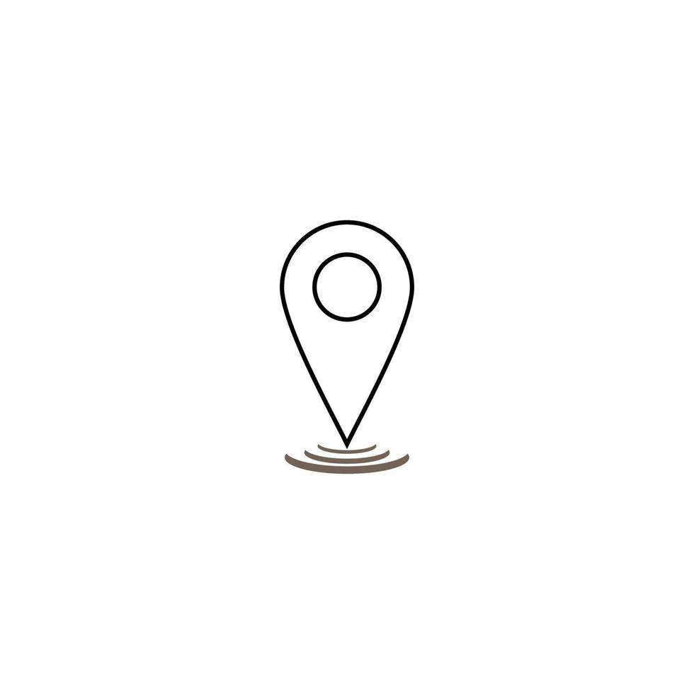 location plan location icon image illustration vector design