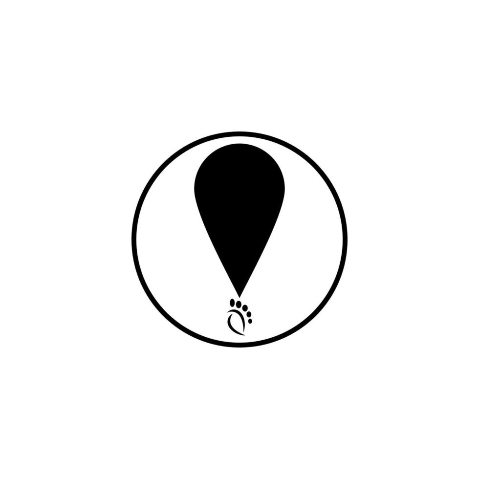 location plan location icon image illustration vector design