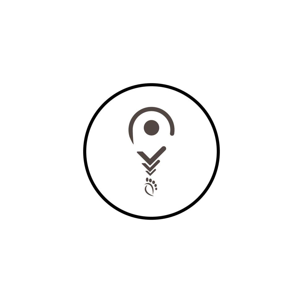 location plan location icon image illustration vector design