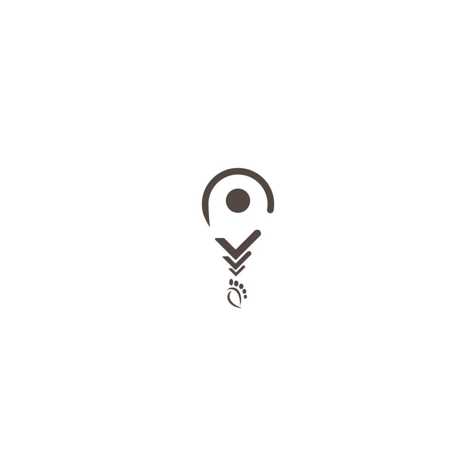 location plan location icon image illustration vector design