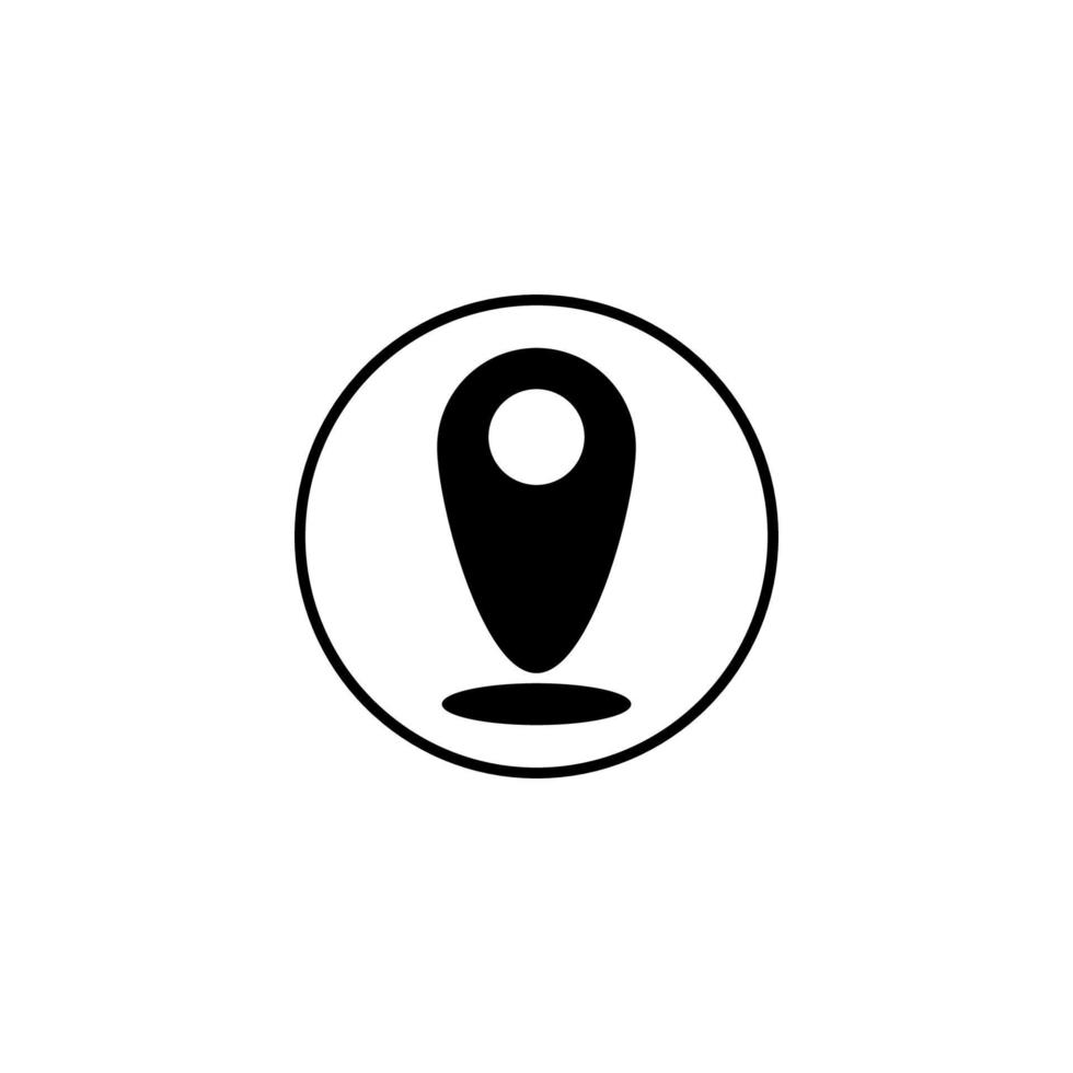 location plan location icon image illustration vector design