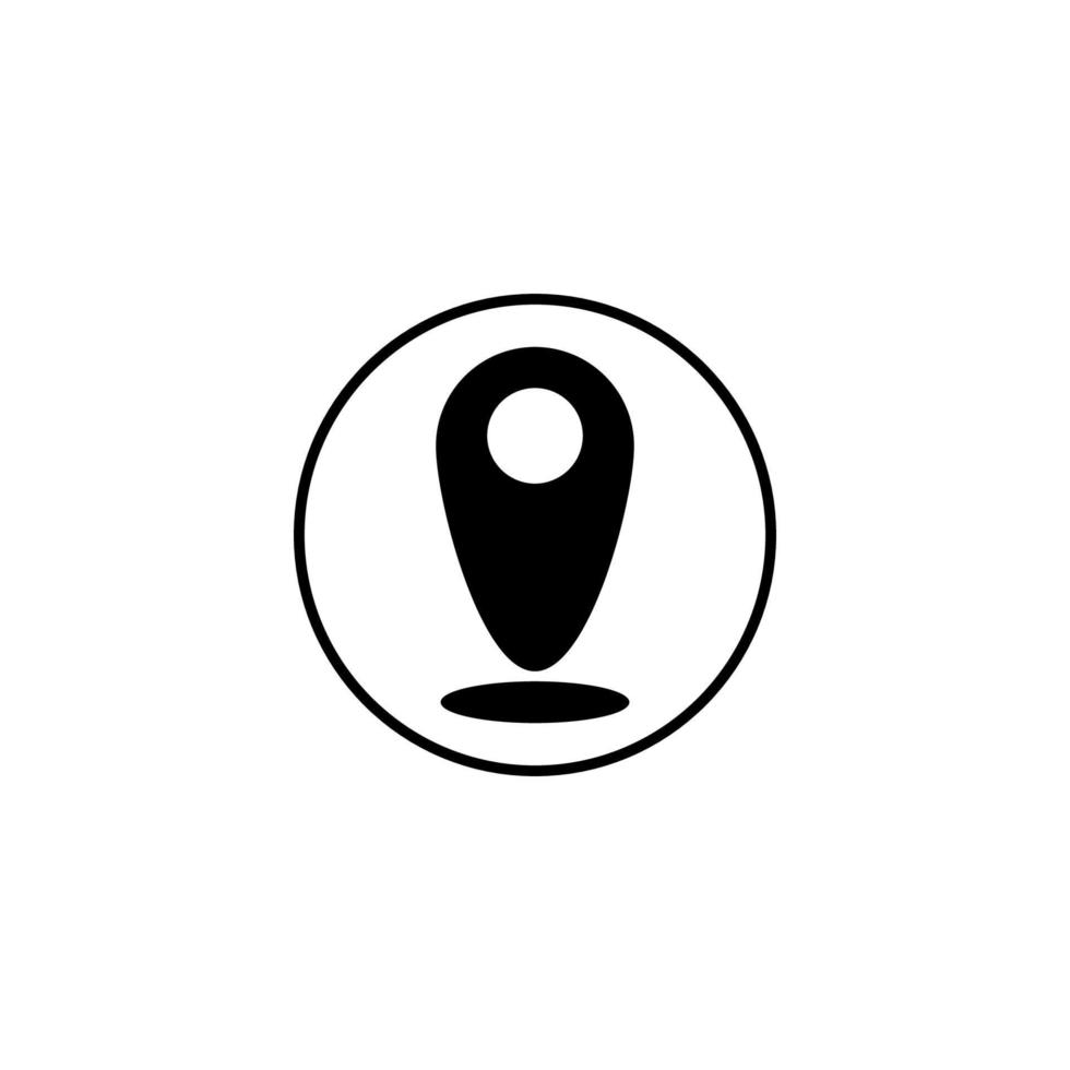 location plan location icon image illustration vector design