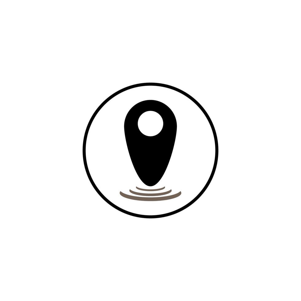 location plan location icon image illustration vector design