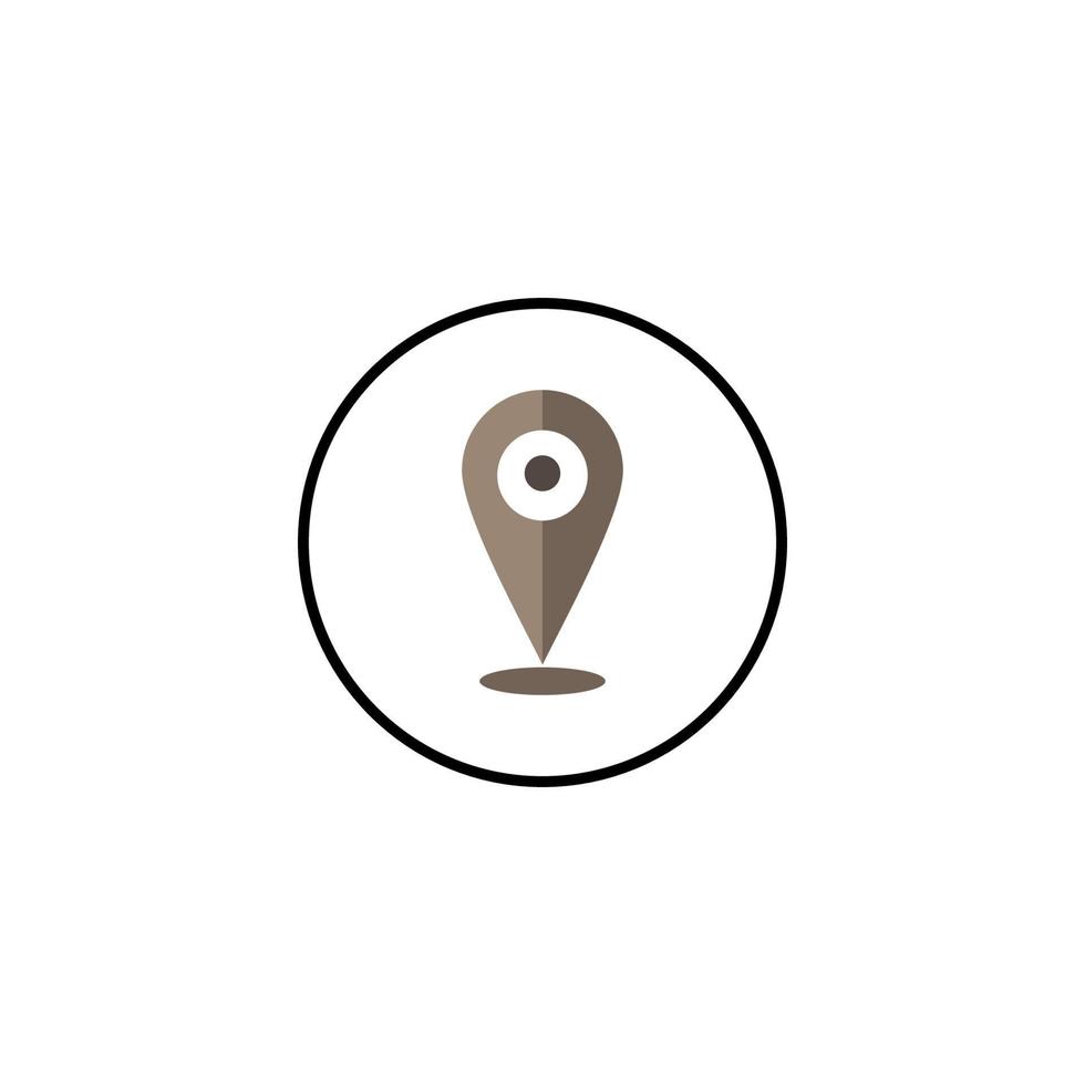 location plan location icon image illustration vector design