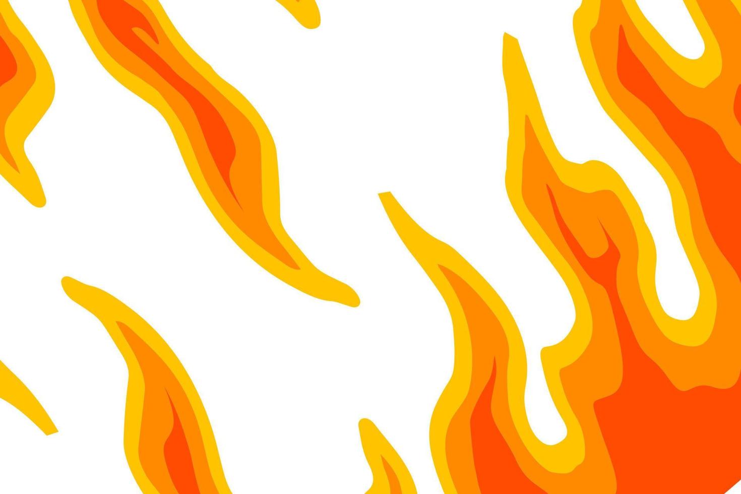 Flame Background Vector Art illustration designs