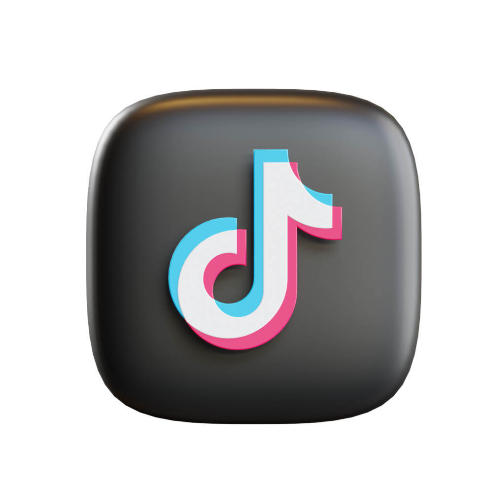 TikTok 3d Illustration png