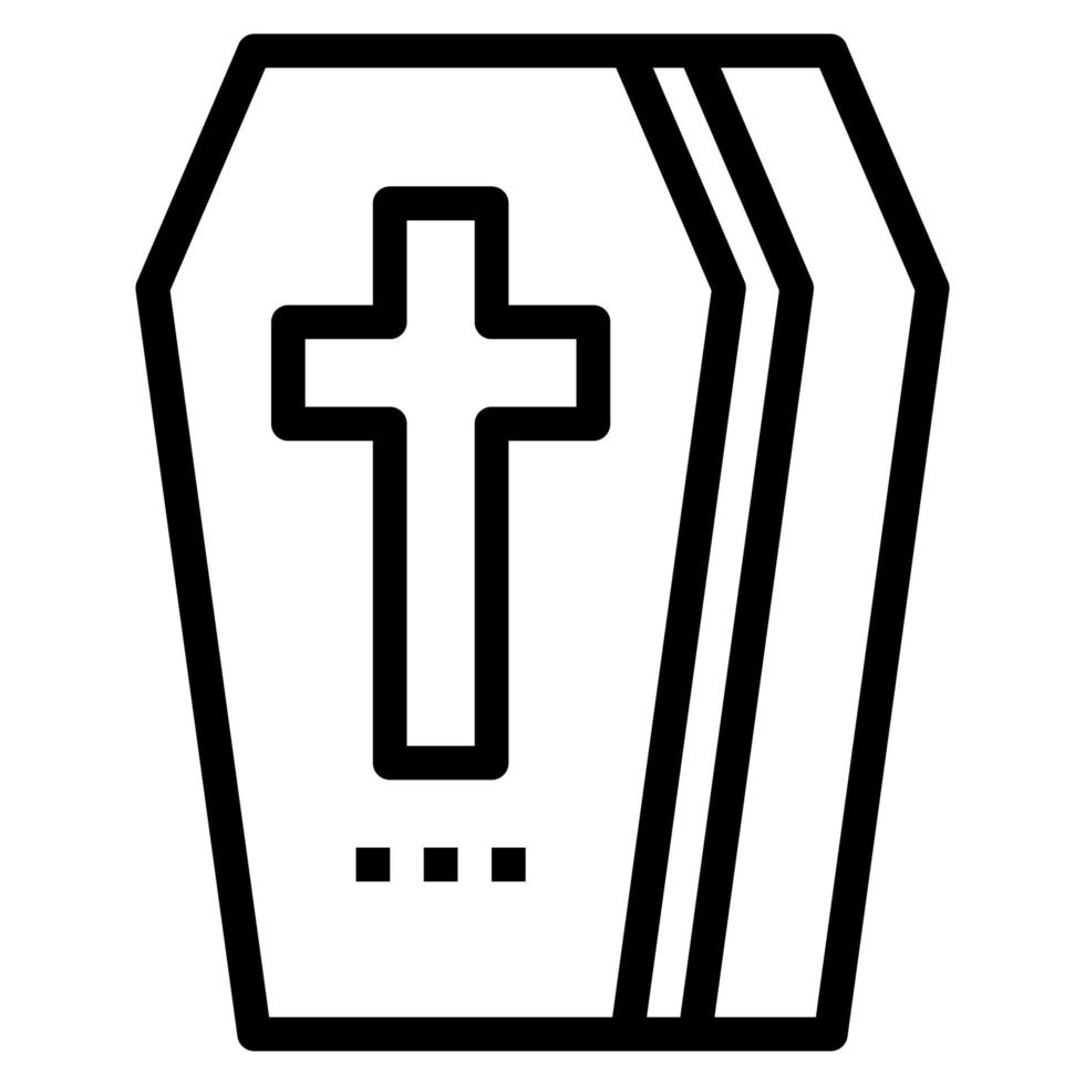 coffin death cross halloween clip art icon 13212664 Vector Art at Vecteezy