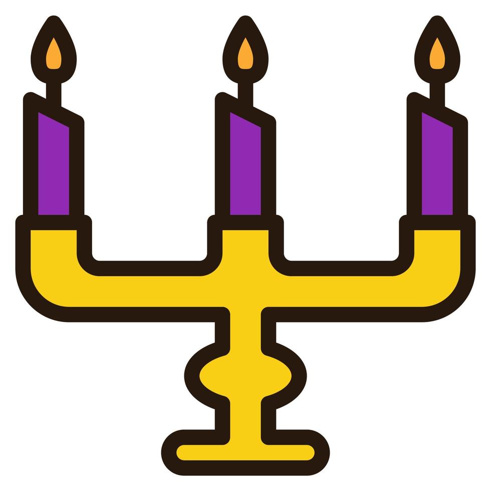 candle clip art icon vector