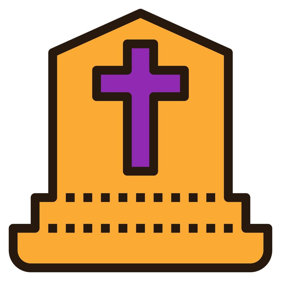 grave clip art icon vector