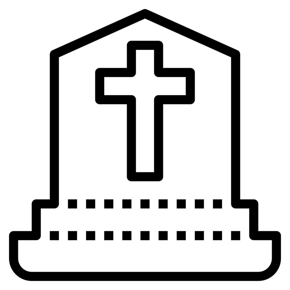 grave cross death halloween clip art icon vector