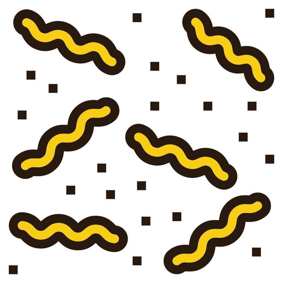 worm clip art icon vector