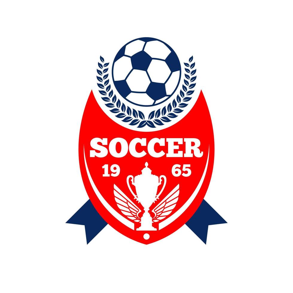 Vector soccer team football club icon