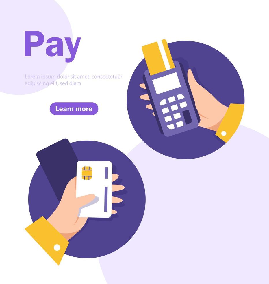 Payment with smartphone icon, online mobile payment,flat design icon vector illustration