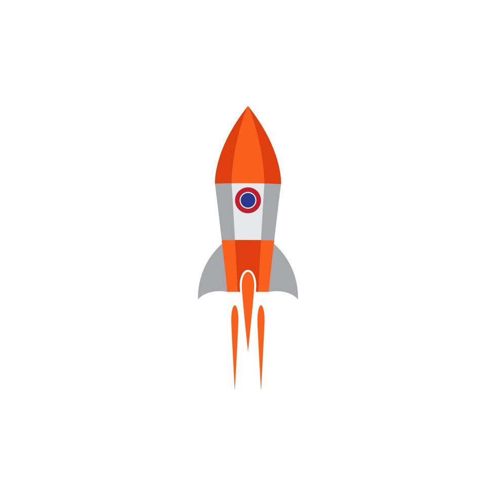 Rocket design Template vector icon
