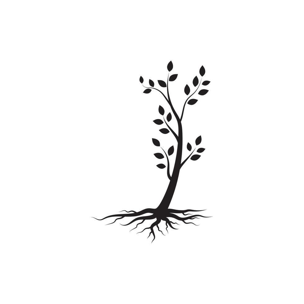 Tree branch vector ilustration design