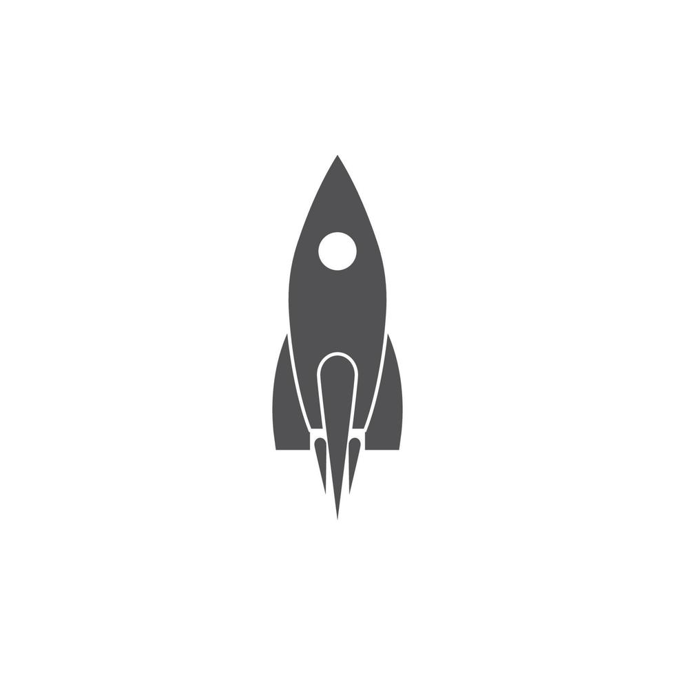 Rocket design Template vector icon