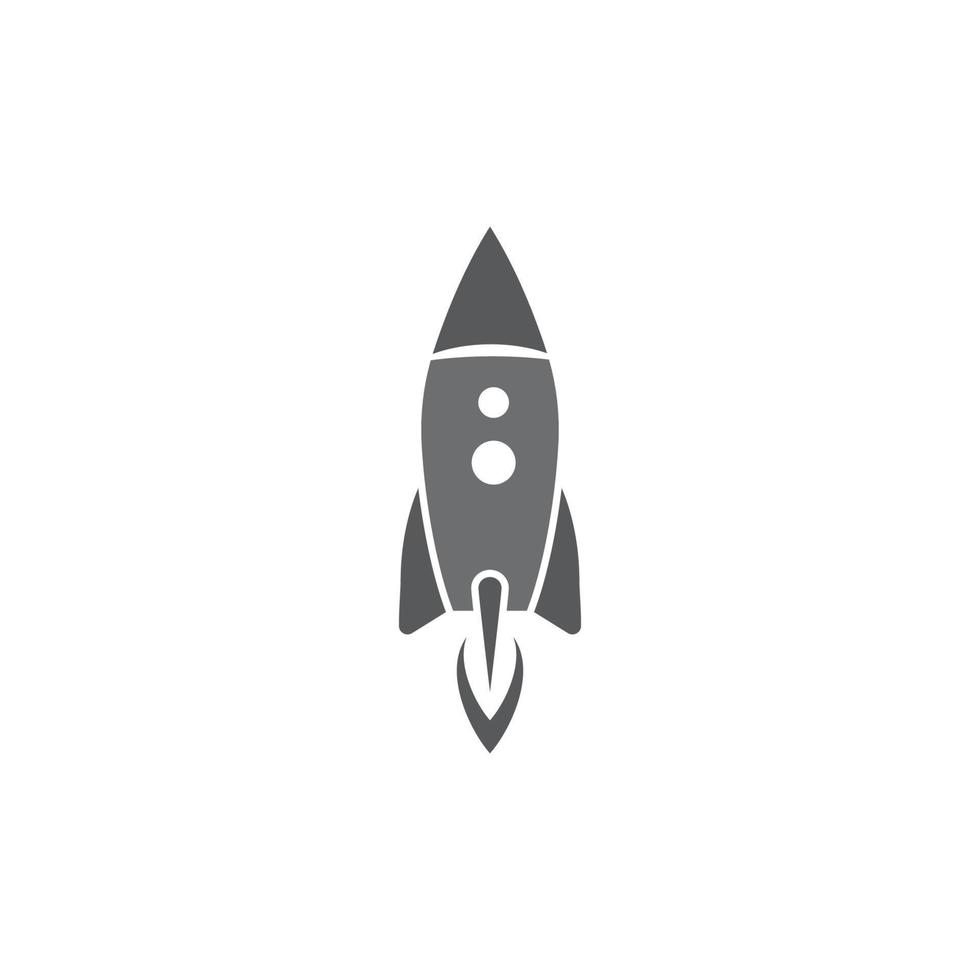 Rocket design Template vector icon