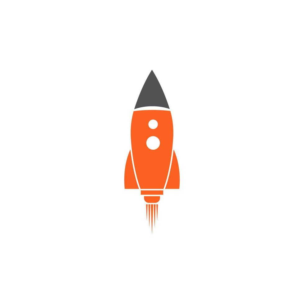 Rocket design Template vector icon