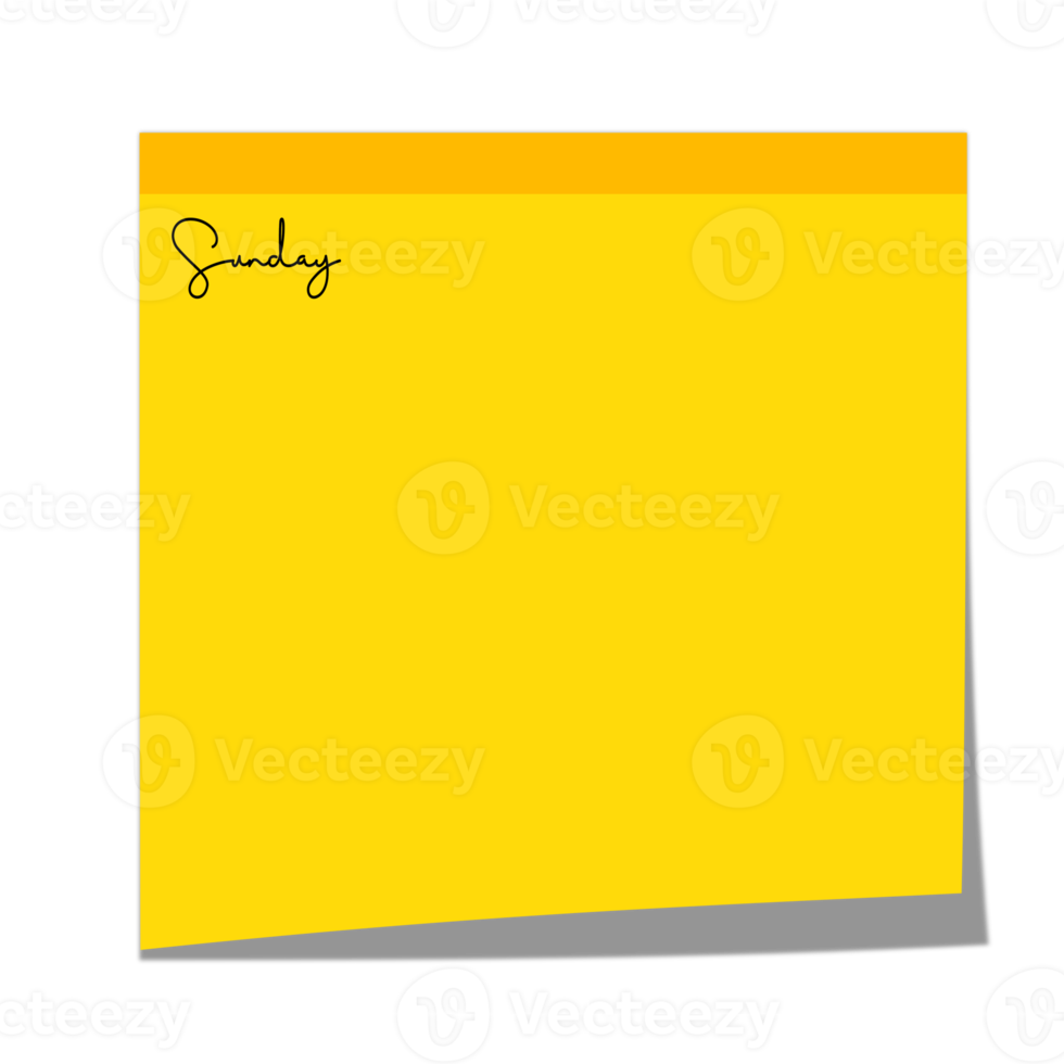 Digital Sticky Notes png