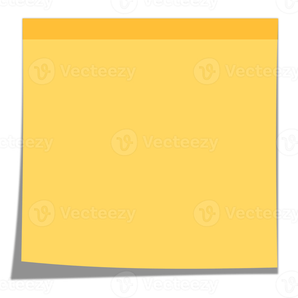 pastellfarbene digitale Haftnotizen png