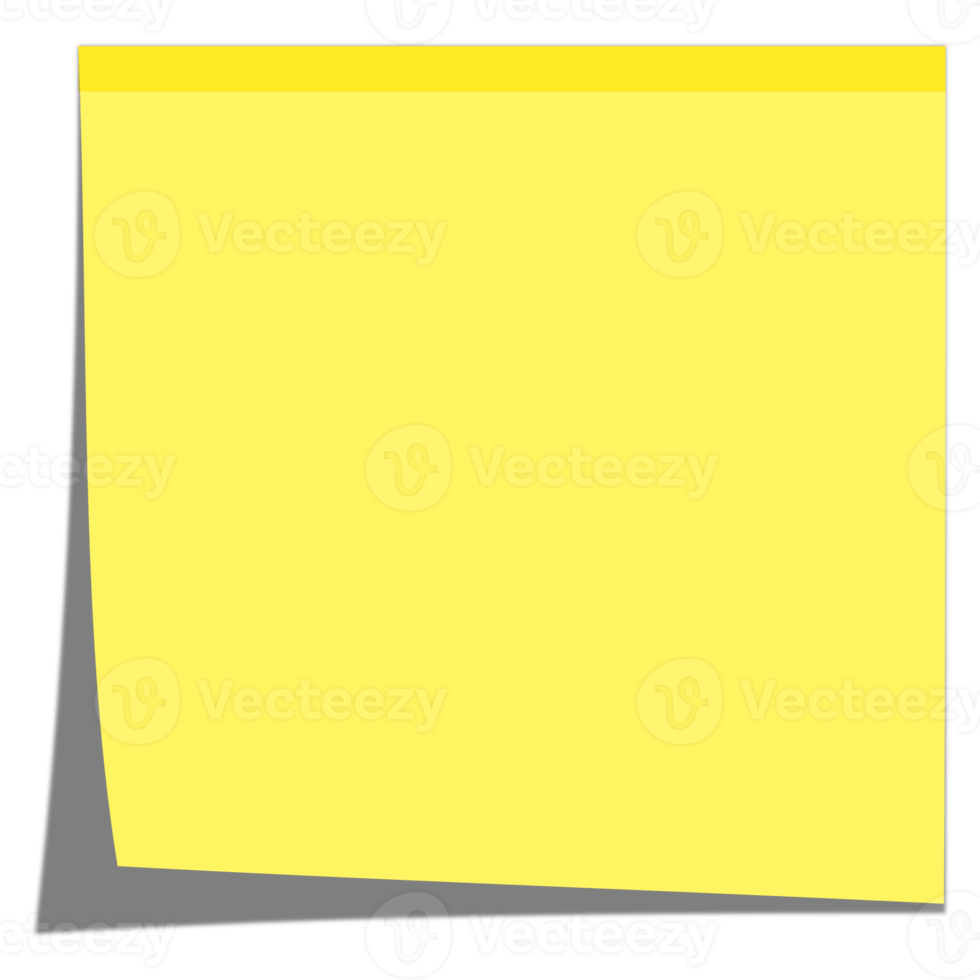 digitaal kleverig aantekeningen png