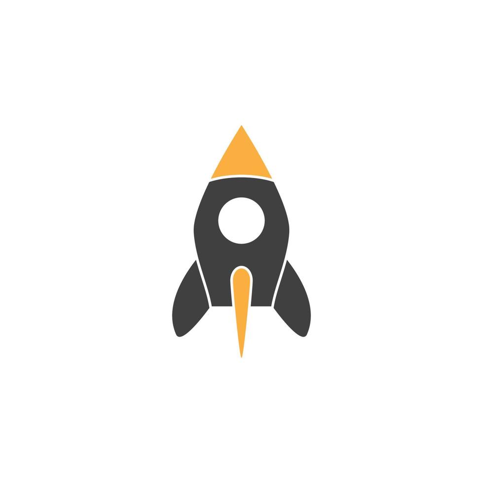 Rocket design Template vector icon