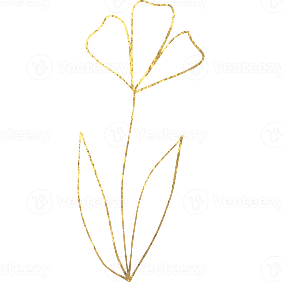 tekening gemakkelijk schitteren bloem. transparant PNG clip art