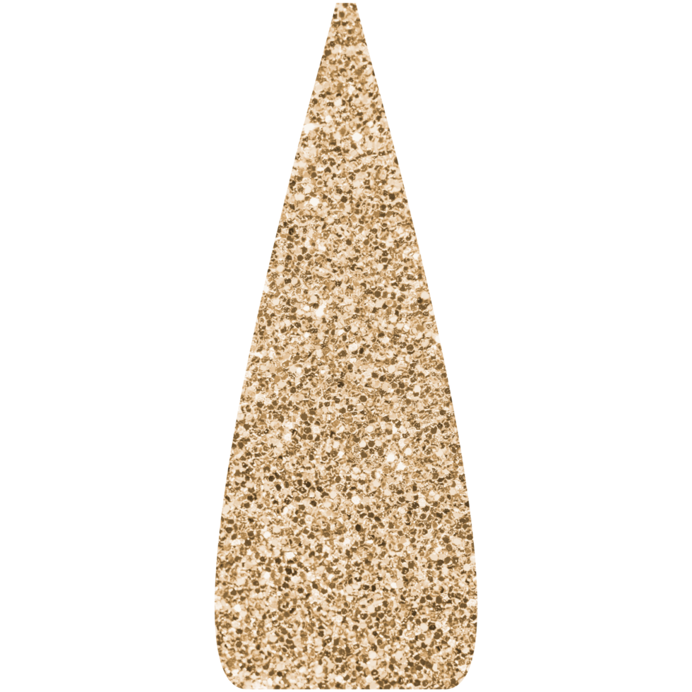 Modern golden boho ceramic vase. Transparent PNG clipart