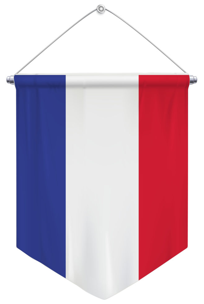 colección de banderas francesas png
