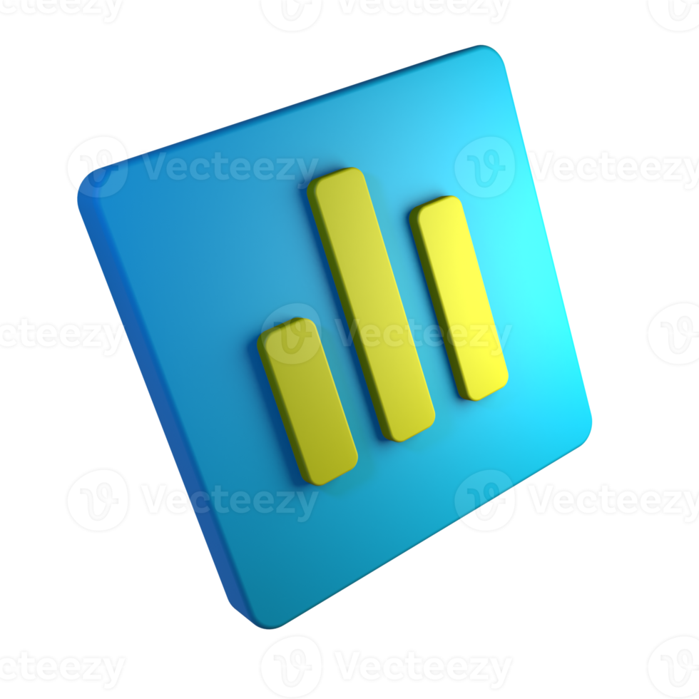 chart diagram graphic 3d icon png