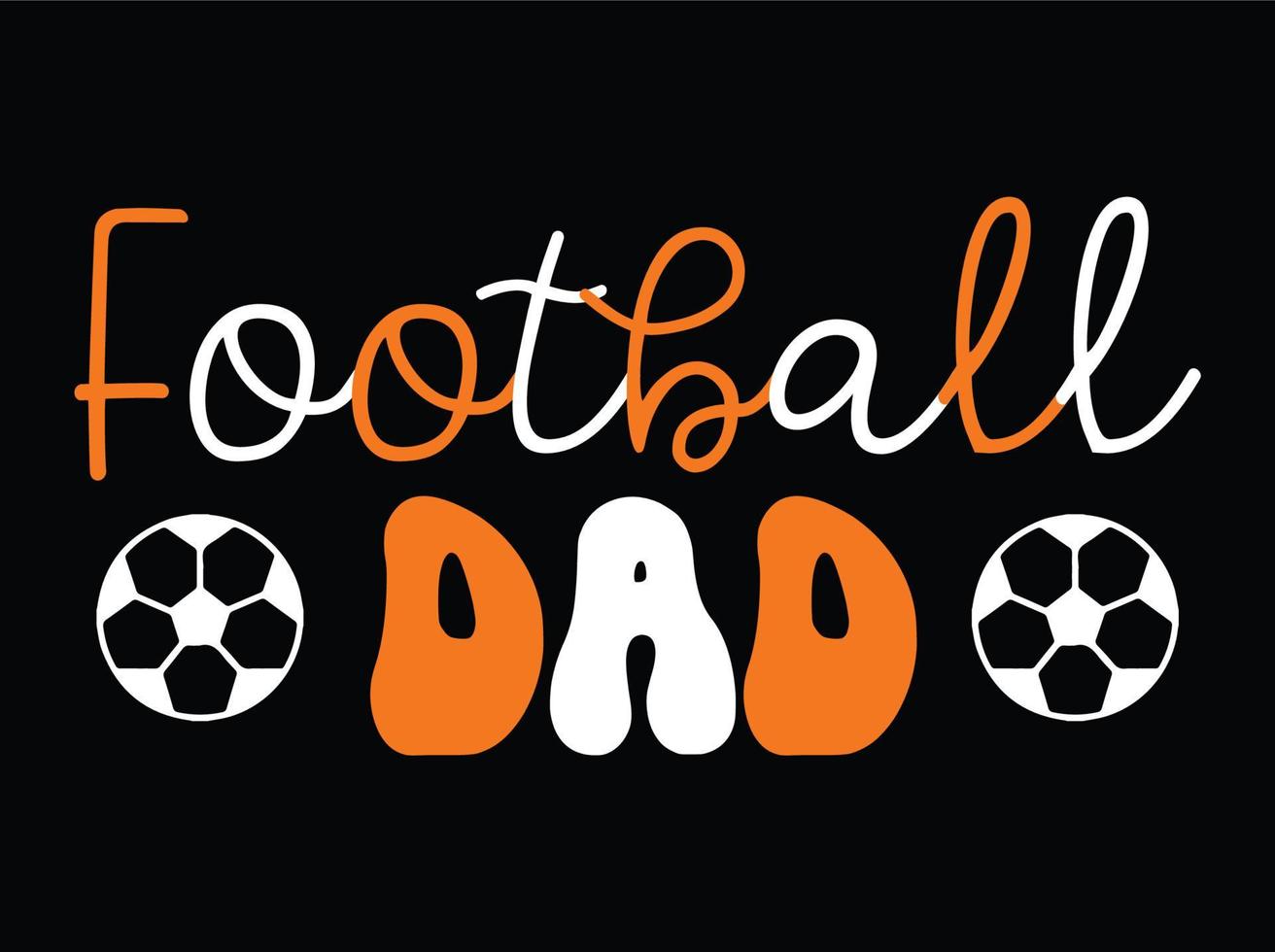 Football t-shirt design file vector